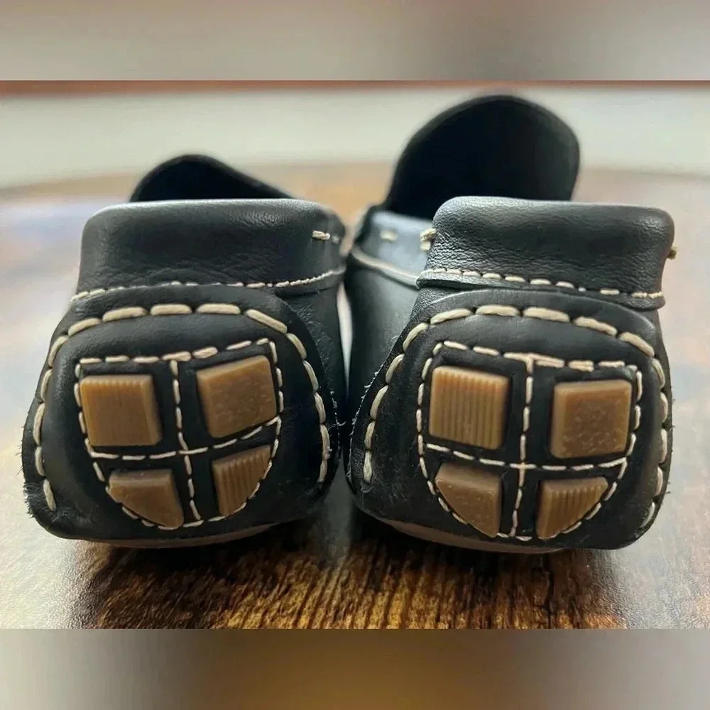 Jacadi Paris | boys leather loafer shoes. Size: 34 European, 2.5 U.S.